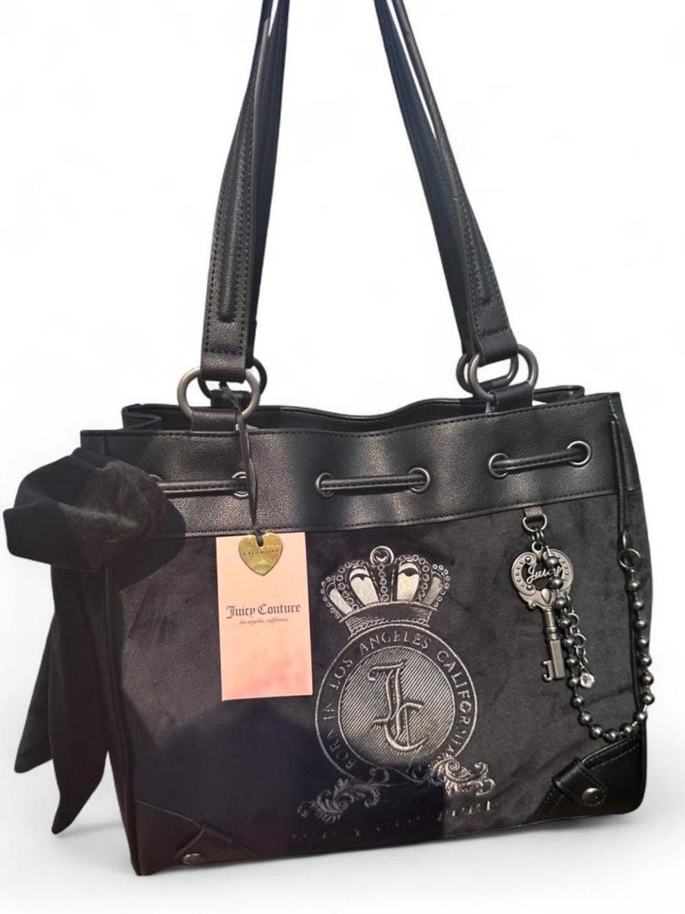 Juicy Couture “Classic Juicy Lover” Daydreamer Tote, black